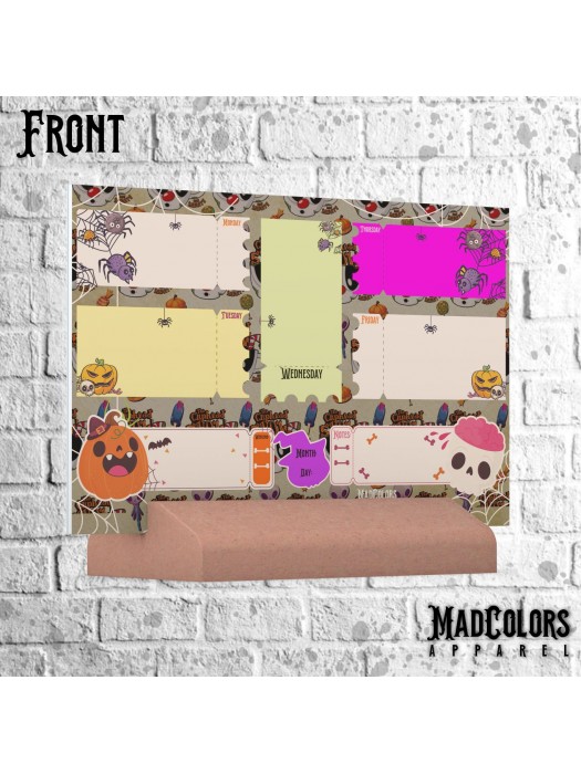 ХОРИЗОНТАЛЕН СЕДМИЧЕН ПЛАНЕР Happy Halloween